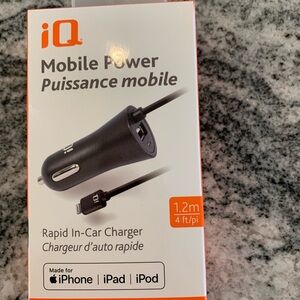 iQ Mobile Power Rapid In-Car Charger for iPhone